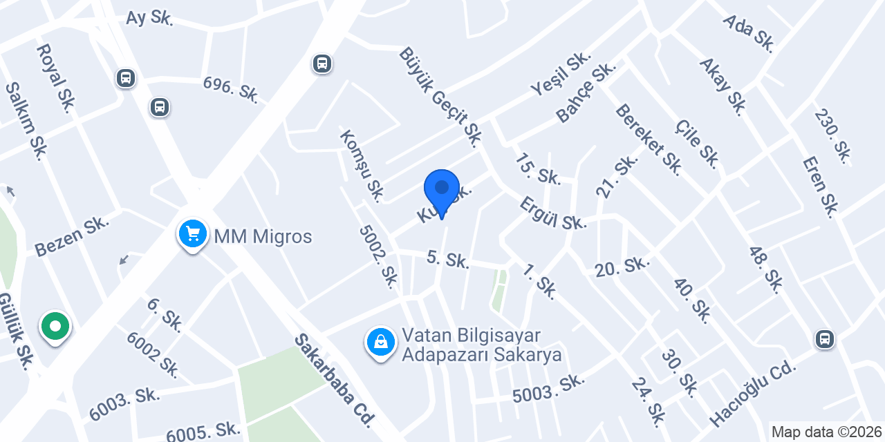 Marangoz ve Mobilya BDS konumu