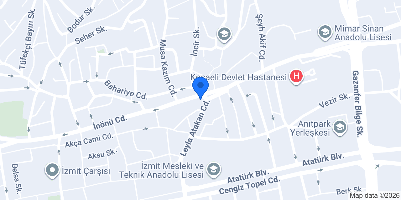 Baskı Center konumu