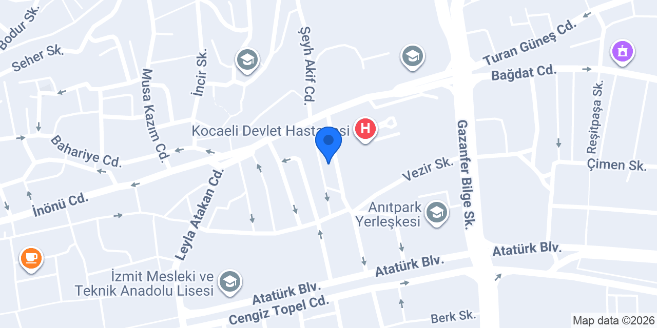 Korhan Eczanesi konumu