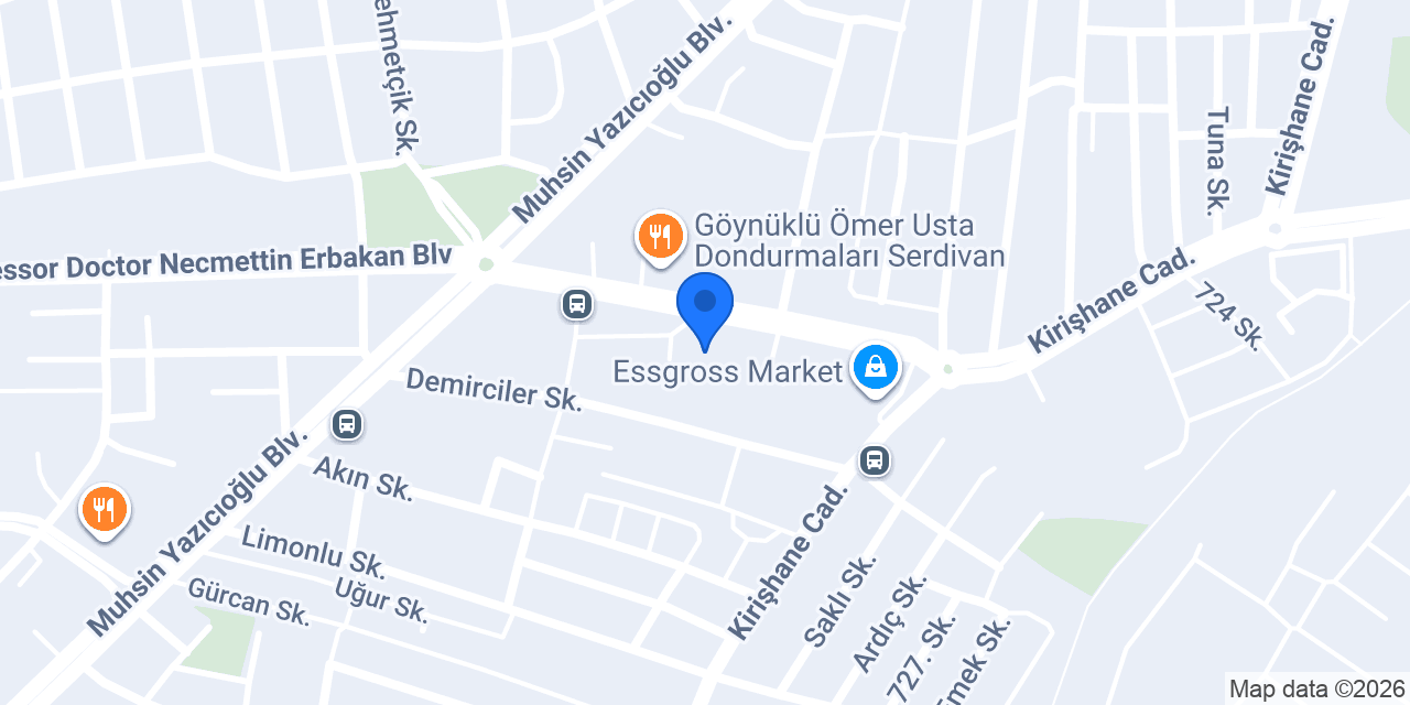 SARE OTOMOTİV SAKARYA konumu