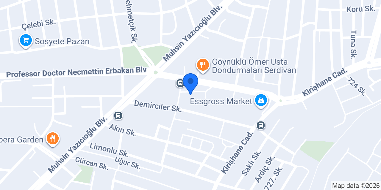 Ayşe Merve AYDIN İç Mimarlık konumu