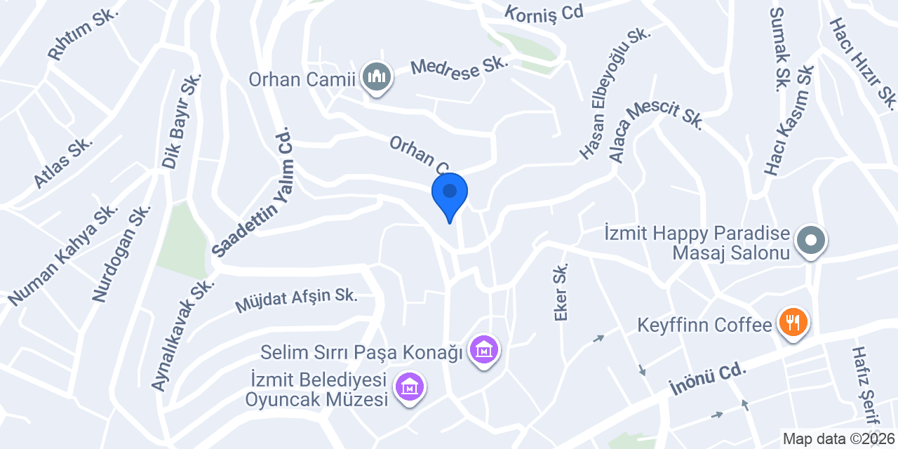 Süleyman Paşa Hamamı konumu
