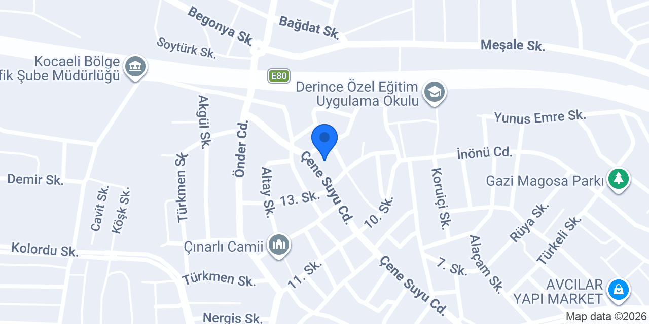 Körfez Teknik Servis konumu