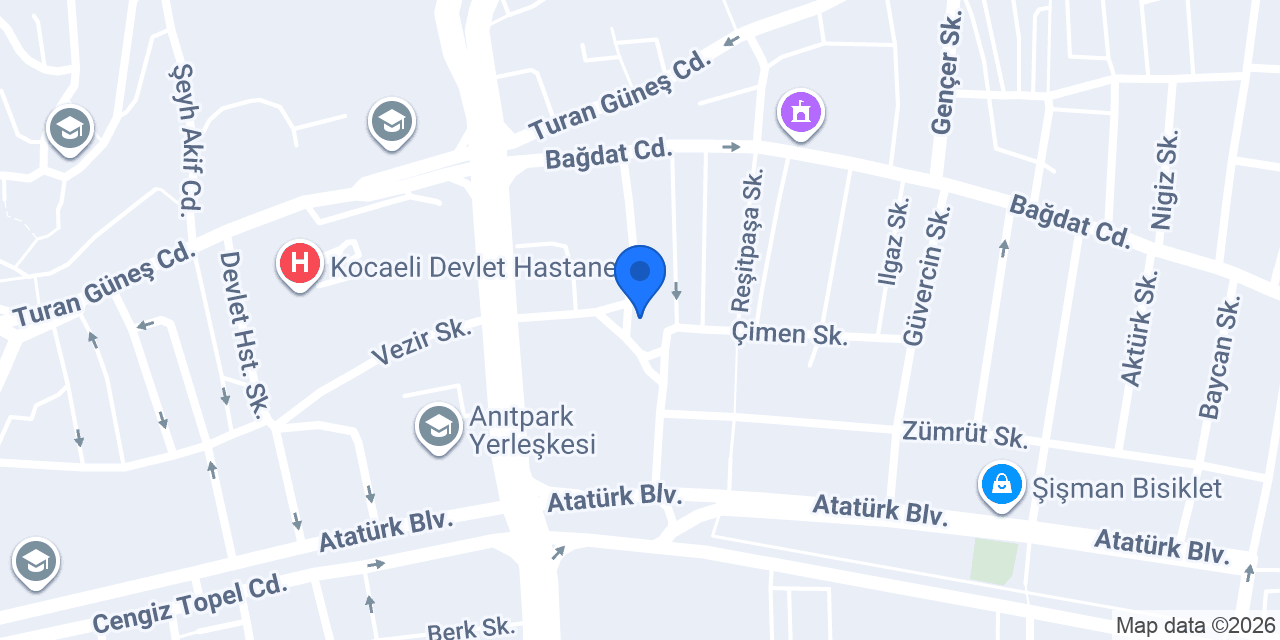 MSK Ticaret Kozmetik konumu