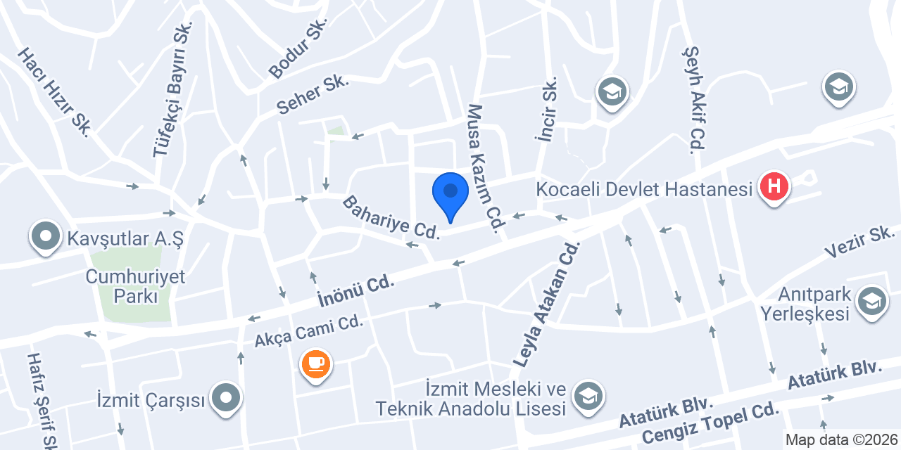 Cihan Yapı Dekorasyon konumu