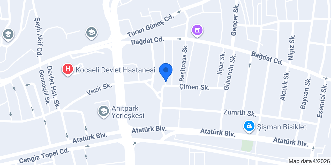 Ekspres Halı Yıkama konumu