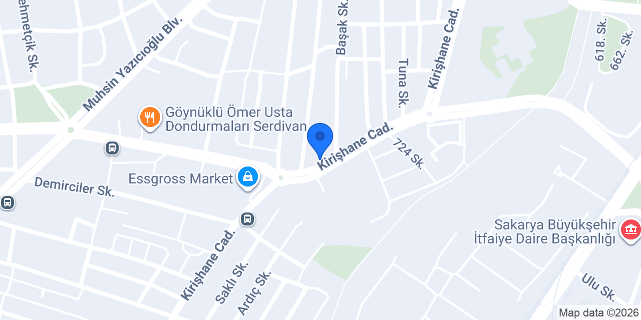 Bıçak Marketi konumu