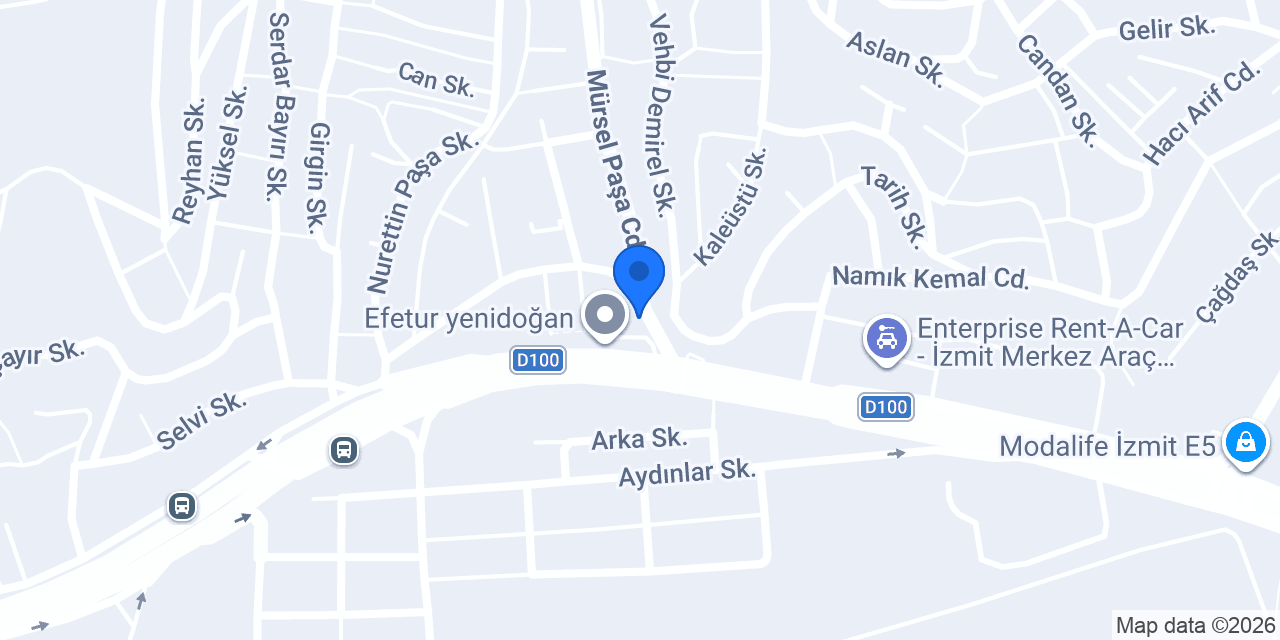 Yenidoğan Taksi ( İZMİT ) konumu