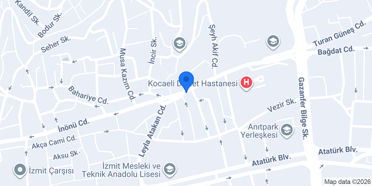 Çınarlı Et & Kasap konumu