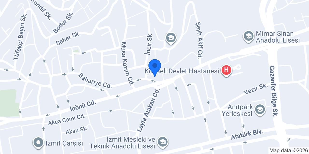 Ülkem Et İzmit konumu