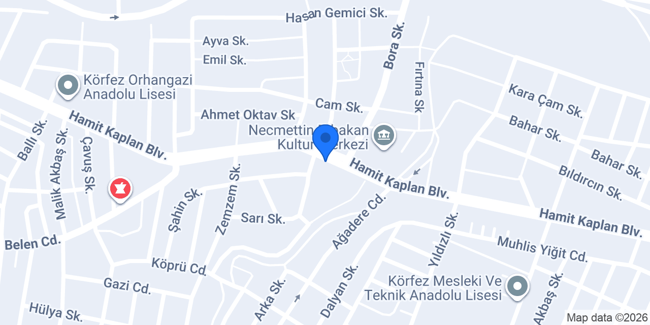 Atatürk Ortaokulu konumu