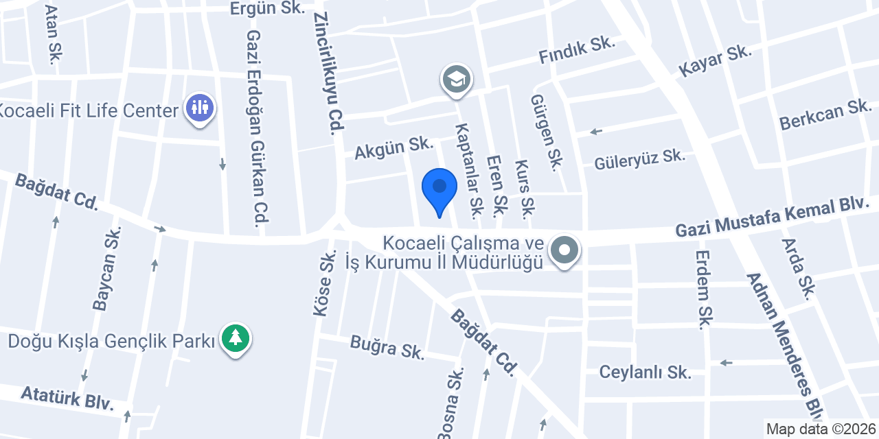 YALÇINKAYALAR İNŞAAT MALZEMELERİ konumu