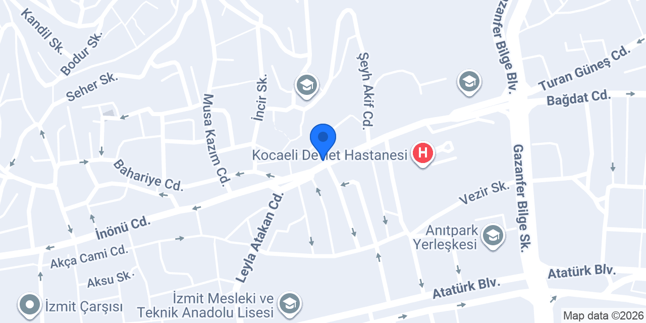 Diş Hekimi Veysel KOÇ konumu