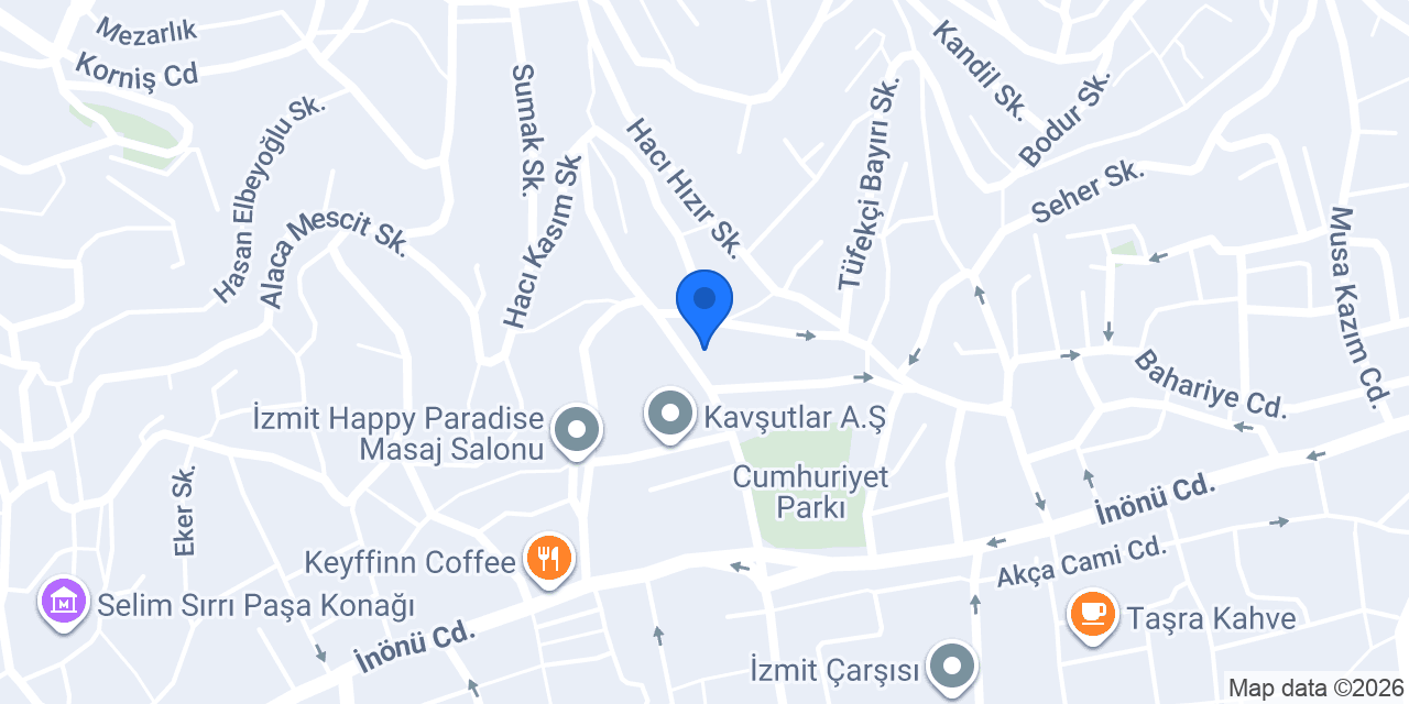 Hızır Reis İlkokulu konumu