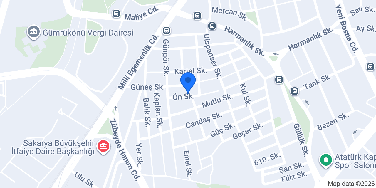Donatım Aile Sağlığı Merkezi konumu