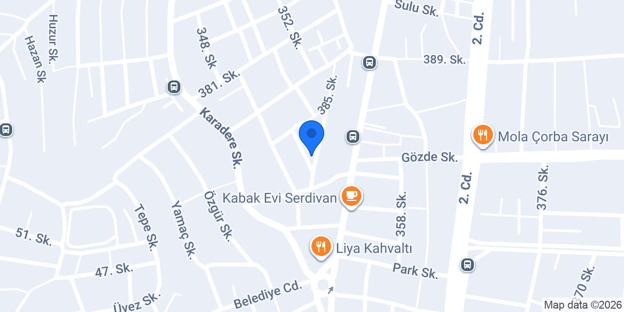 Serdivan İlçe Müftülüğü konumu