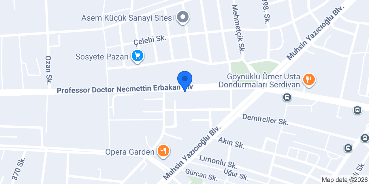 GLC ELEKTRİK SERDİVAN konumu