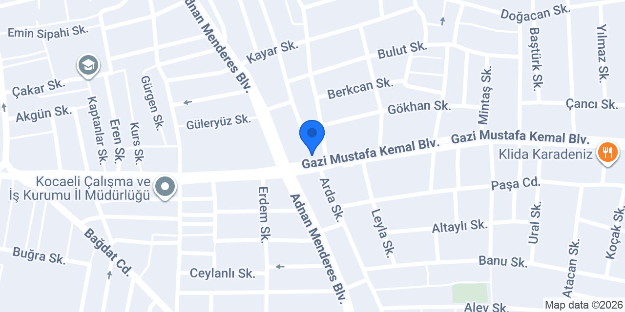 PETLAS Murat Oto Lastik konumu