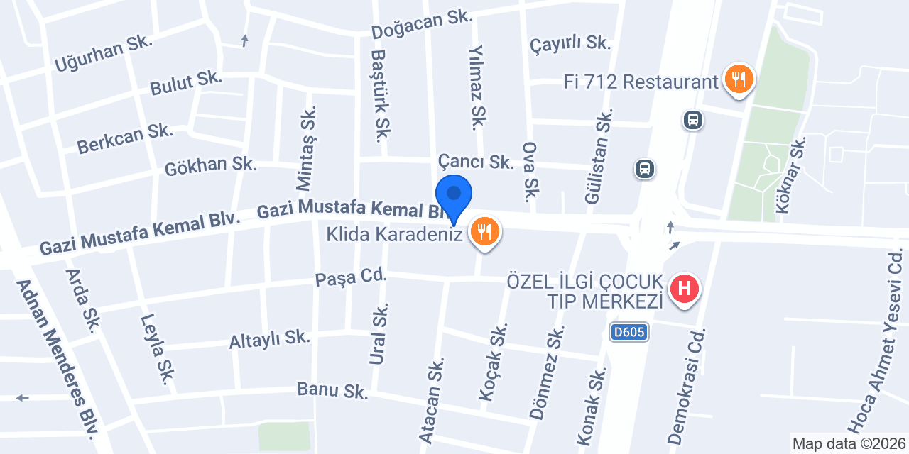 Halkbank Yahya Kaptan Şubesi konumu