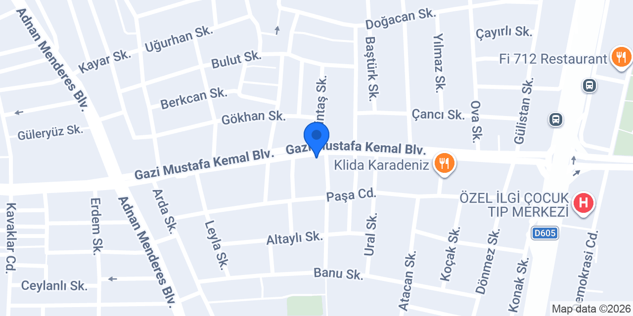 ADA ÇİÇEKÇİLİK konumu