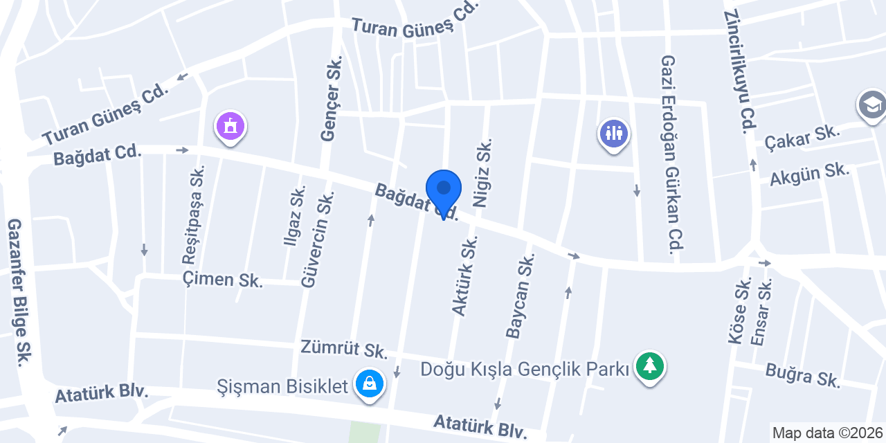 Genç bebe İzmit Şube konumu