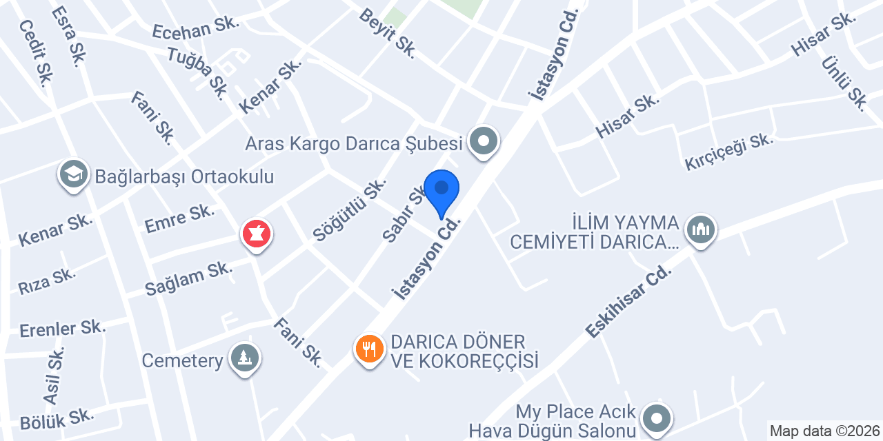 SOTODARİCA konumu
