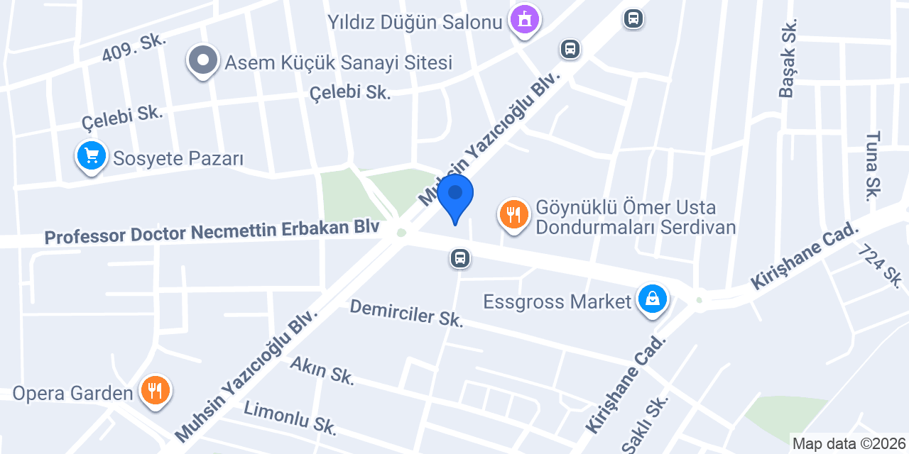 Kodalak Mimarlık konumu