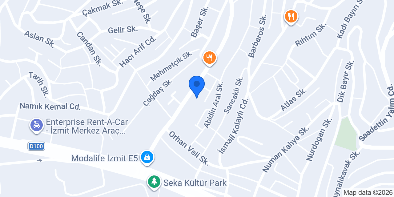 Oses Çiğ Köfte konumu
