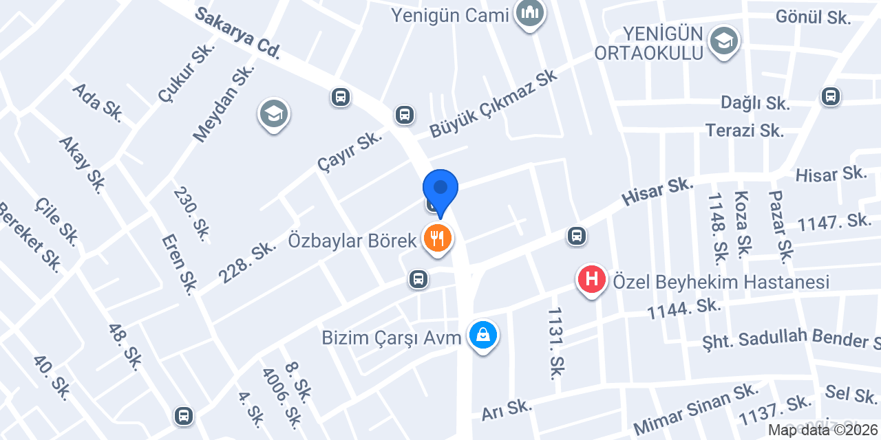 AR İletişim konumu