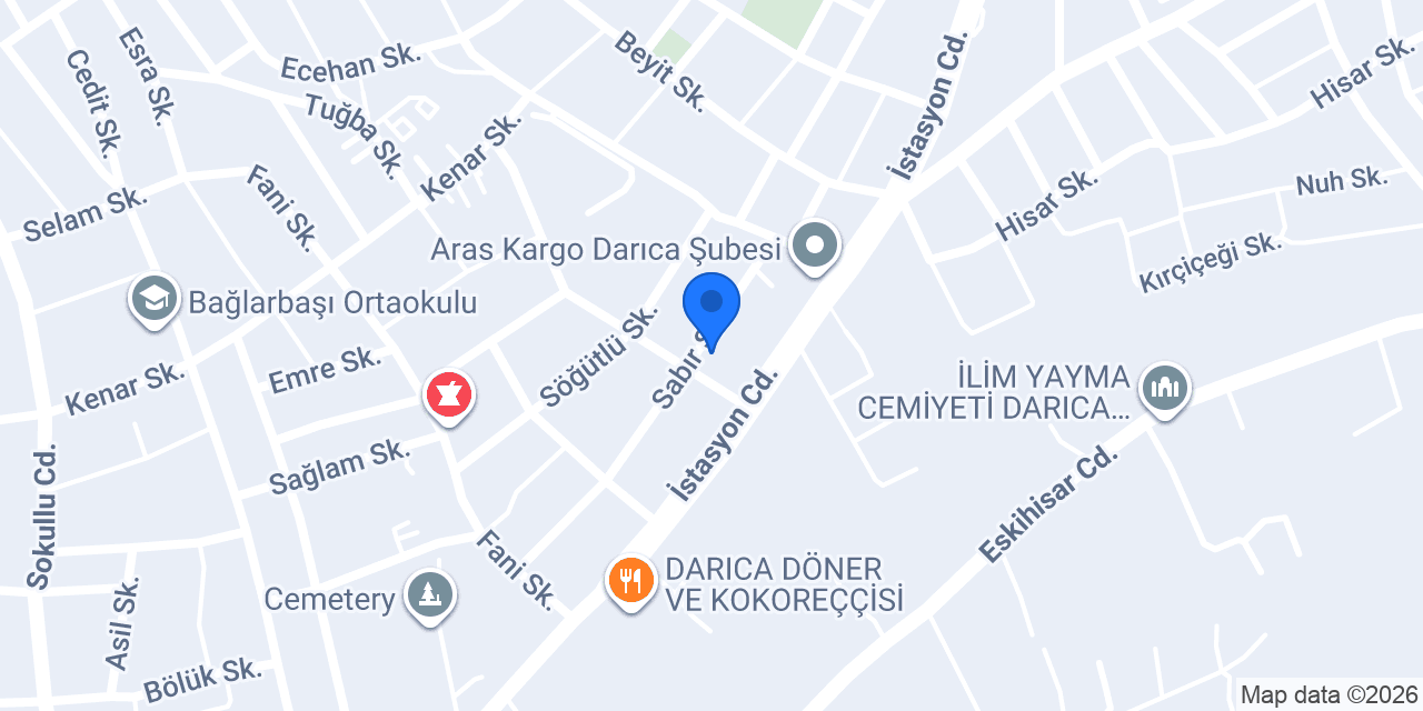 Özel Anı Anaokulu konumu