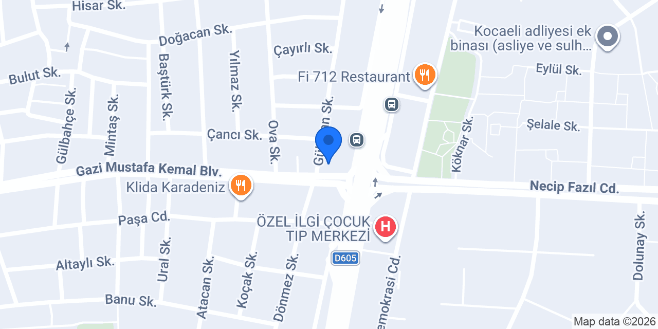 Petrol Ofisi konumu