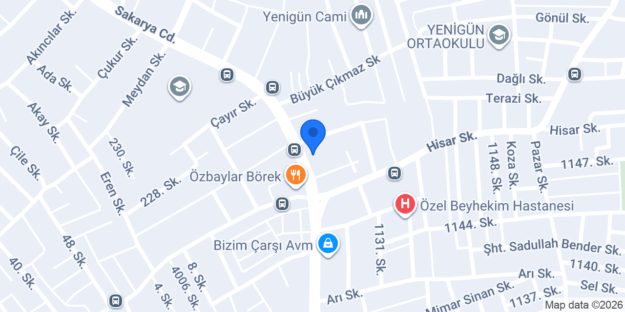 Sakarya Anahtarcı Çilingir konumu