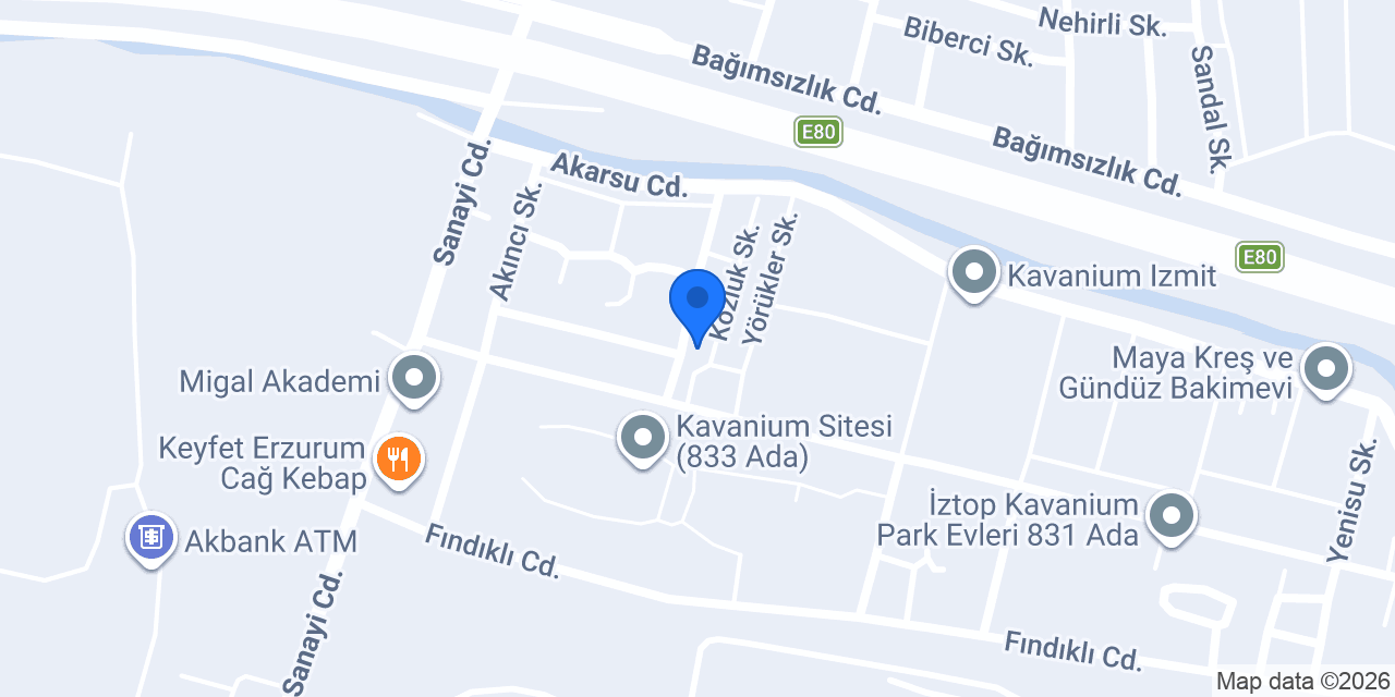 Burak Market konumu