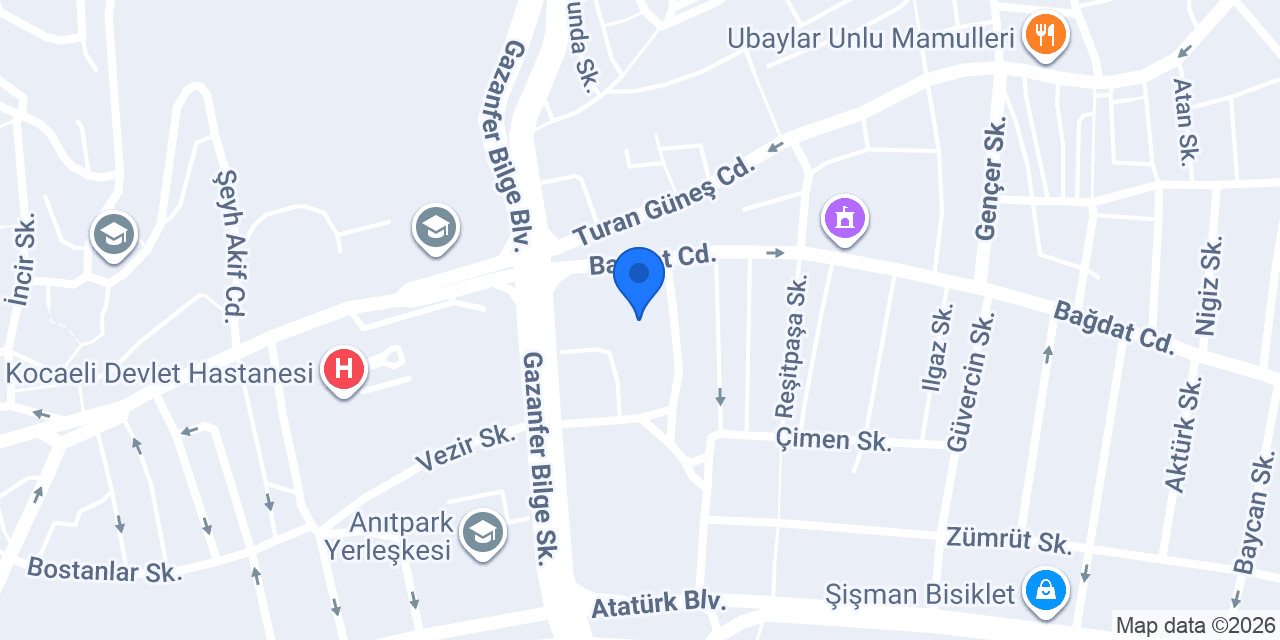 28 Haziran Ortaokulu konumu