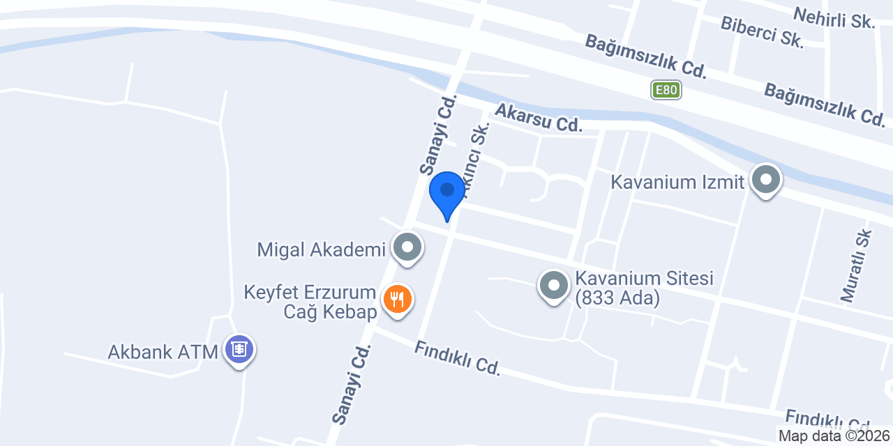 Mahal Tekel Shop konumu