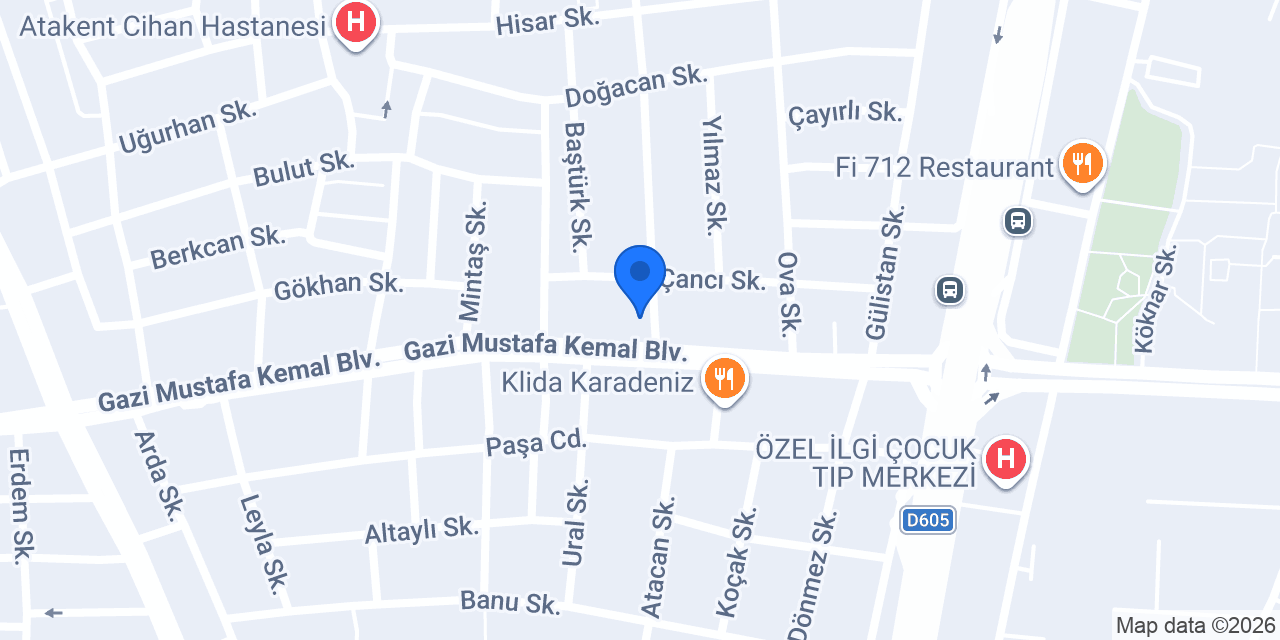Artan Başarı Eğitim Kurumları konumu