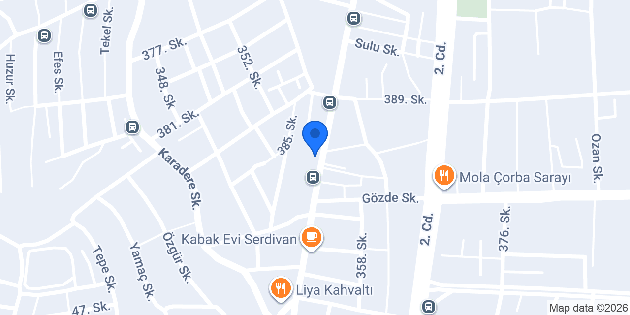 Başdekor Gayrimenkul konumu