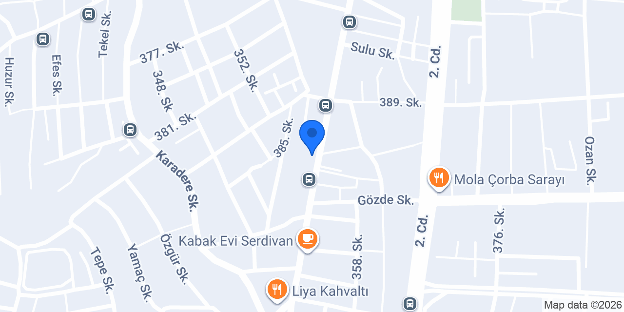 Serdivan Nalbur konumu