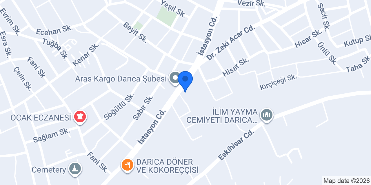 BFM İnşaat konumu