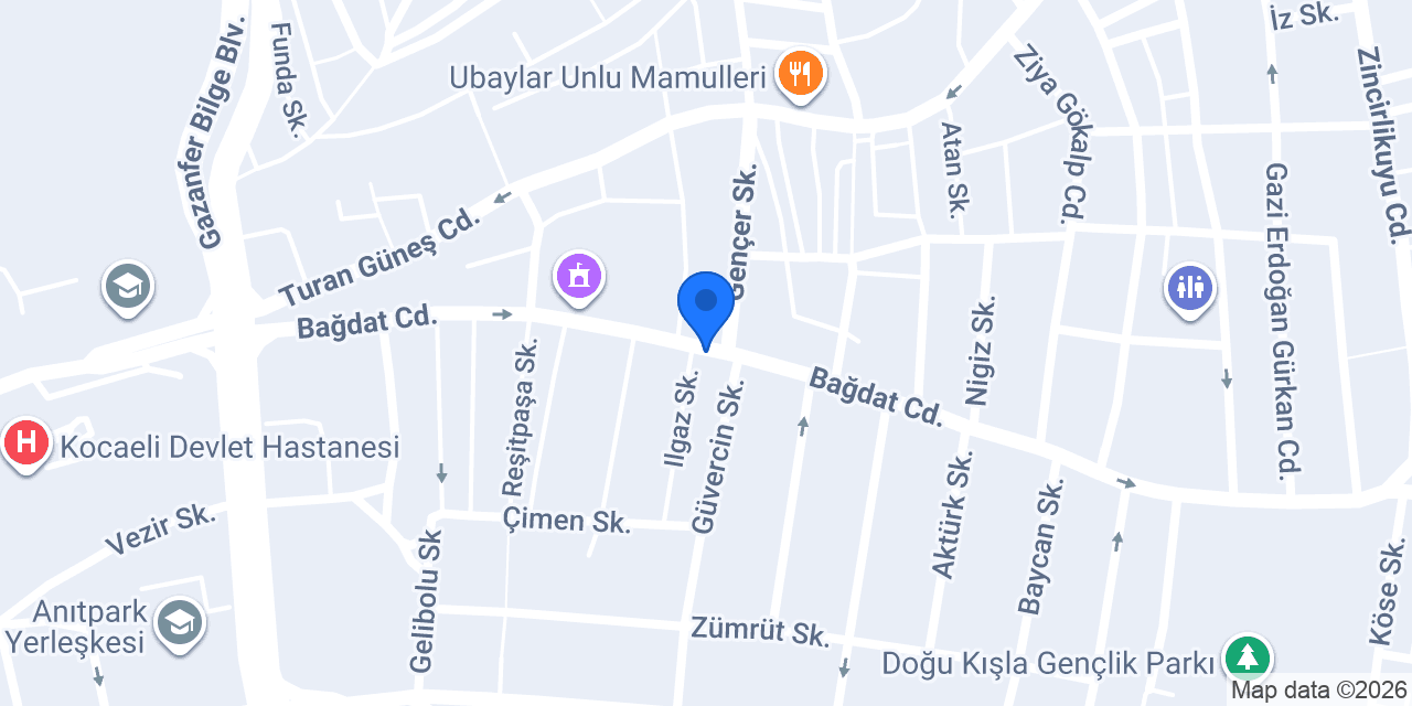 Kolsuzlar Mobilya konumu