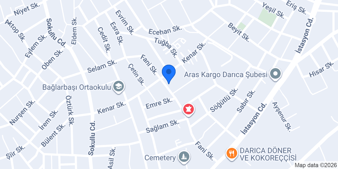 Pirtek Elektrik Sistemleri konumu