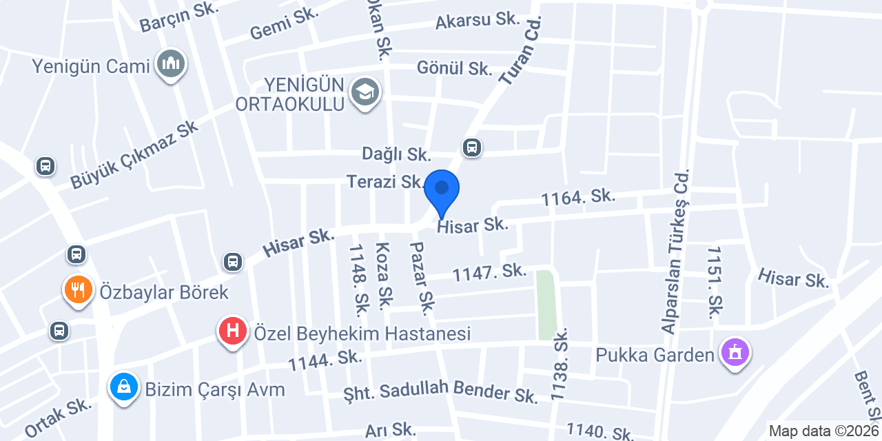 Kasva Oto Döşeme konumu