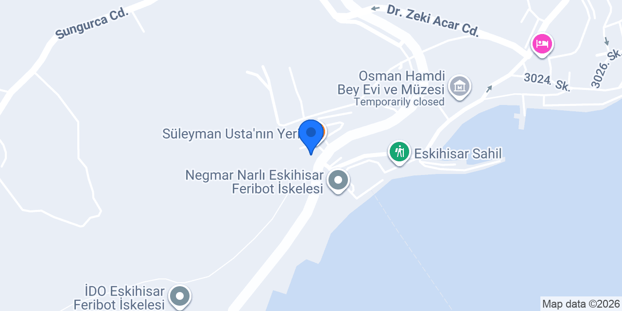 Uzunlar Kebap Eskihisar konumu