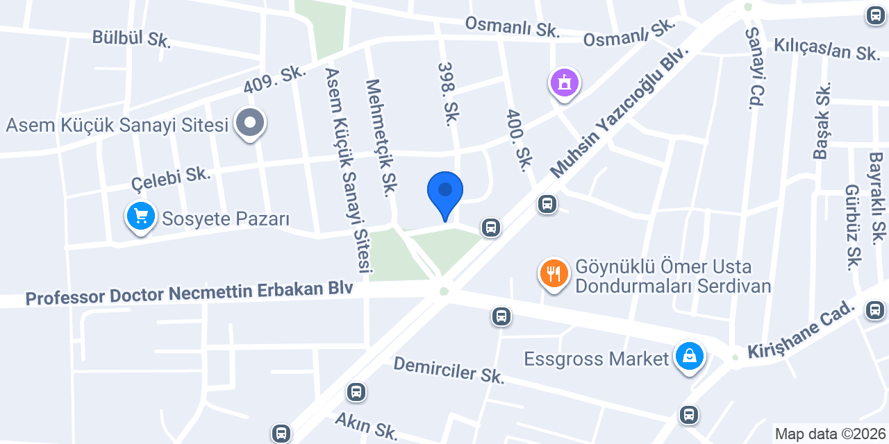 Sakarya Ems Stüdyosu - Pilates - Reformer - Masterfit 25 konumu