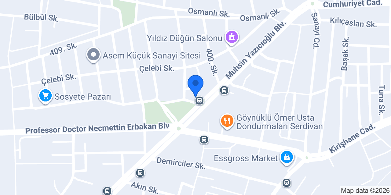Moza Jersey Süt Çiftliği konumu