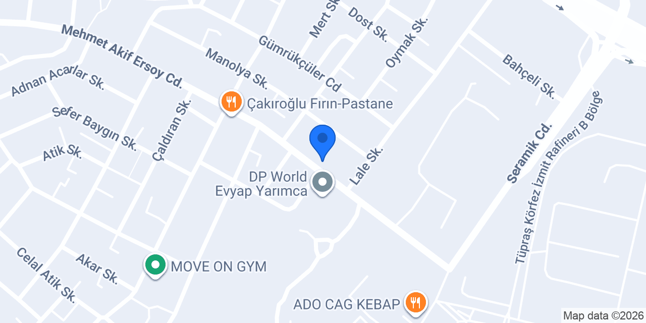 İLETİM ELEKTRİK/ELEKTRONİK konumu