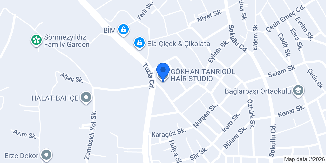 GÖKHAN TANRIGÜL HAİR STUDIO konumu