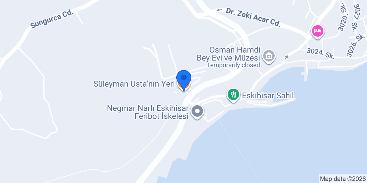 Süleyman Usta'nın Yeri konumu