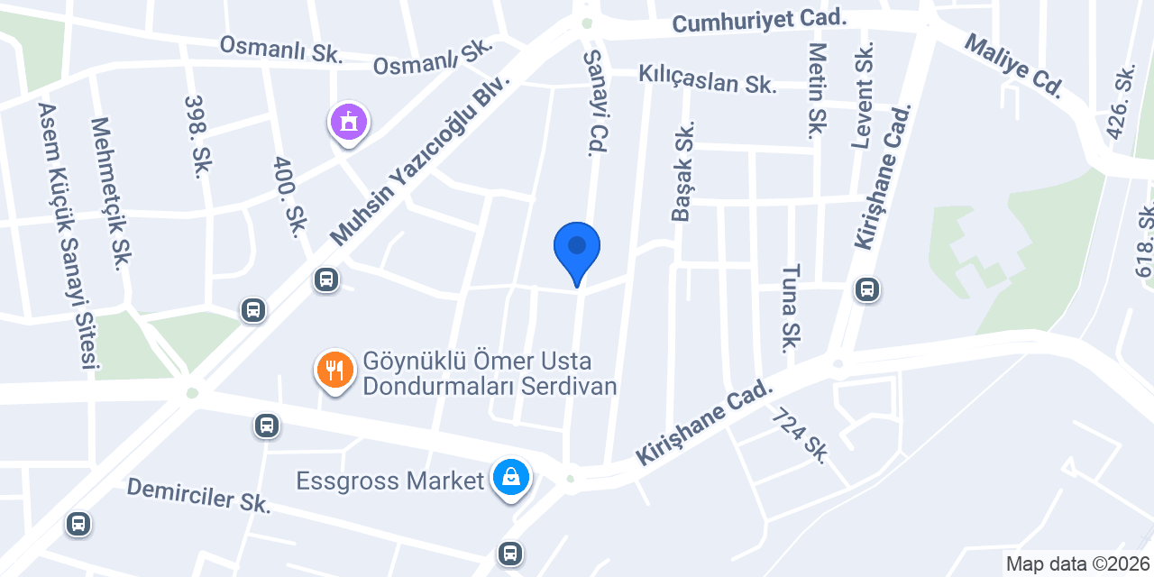 Yavuz Promosyon Matbaa & Kutu konumu