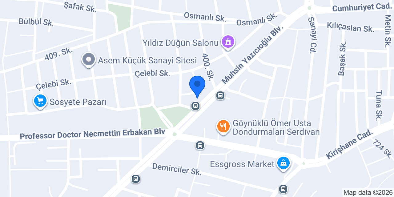 ERF HUKUK konumu